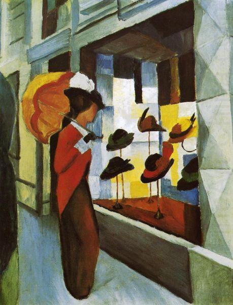 August Macke Hutladen china oil painting image